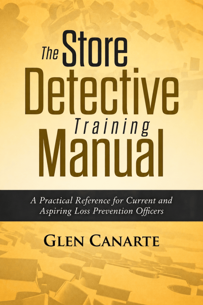 ChatGPT Image Sep 8, 2026, 06_22_00 PM The Store Detective Training Manual book cover